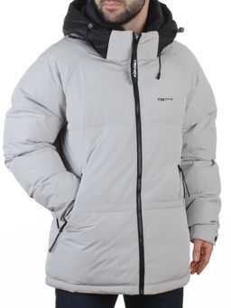 D6855 LT. GRAY Куртка мужская зимняя (200 гр. холлофайбер)