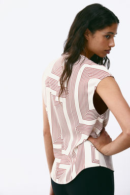 Blusa drapeada - H&m фото 4