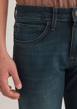 Hunter Mavi Premium Koyu Mavi Jean Pantolon  фото 7