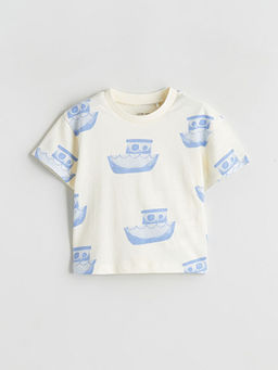 Bisiklet Yaka Erkek Bebek Ti??rt ve ?ort