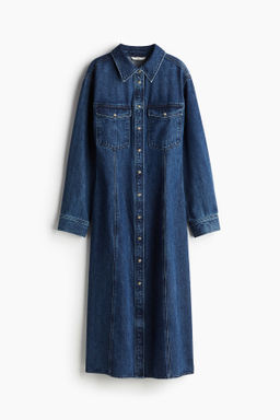 Vestido midi en denim