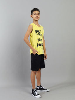 CRB wear / CSJB 64117-30K Майка для мальчика,желтый/Ex.Cherubino фото 2