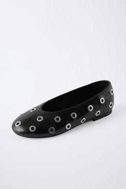 STUDDED BALLERINAS - Zara фото 3