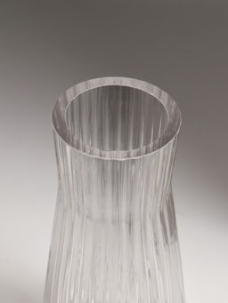 Ваза стекло настольная "Силье" 17х8 см, прозрачный