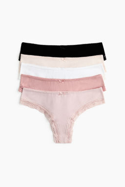 Pack de 5 bragas Brazilian - H&m фото 4