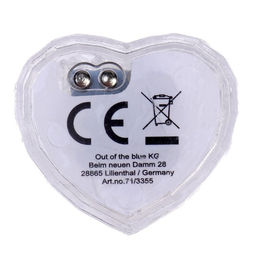 Цена за 12 шт. Свеча светодиодная «Сердце»