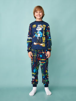 Пижама "Мамору",темно-синий