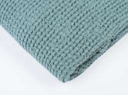 4646 Плед 220*155 цв. голубая ель рис 17-4911