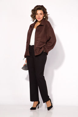 Костюм Liliana 1470БрПн горький шоколад  фото 6