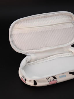 Пенал-косметичка "Funny animals", white (20*12*6.5 см)