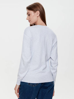 CONTE Джемпер женский LDK 167 голубой меланж - Conte elegant фото 3