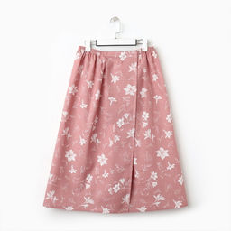 Полотенце - парео для бани «Этель. Лилия», 80×144 см, хлопок 100%, розовое