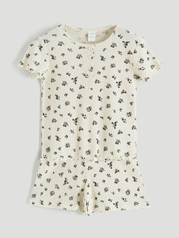 Bisiklet Yaka K?z ?ocuk Ti??rt ve ?ort