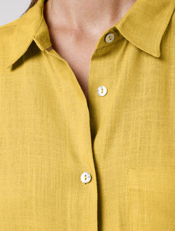 Блузка изо льна с вискозой