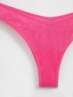 CONTE FLORAL TATTOO LBR 2873 Трусы женские barbie pink - Conte elegant фото 4