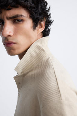 TEXTURED POLO SHIRT - Zara фото 22