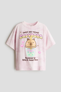Camiseta estampada de algod?n - H&m фото 2