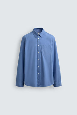 ORIGINS REGULAR FIT SHIRT WITH POCKET - Zara фото 7