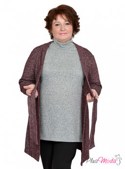 Кардиган Модель №742 размеры 44-84 - Plusmoda фото 7