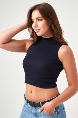 52714 топ укороченный с горлом - Натали фото 63