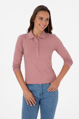 Kad_n G_l Kurusu Basic Polo Yaka Sweatsh_rt Sepette S_rpriz _ndirim - U.s. polo assn фото 3