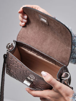 Сумка на плечо Deboro 31033 фиолетовый шепот