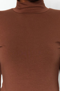 Kahverengi Bal?kc? Yaka C?tc?tl? Orme Body TWOAW21BD0008