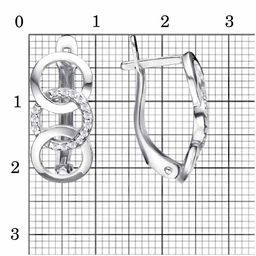 СЕРЬГИ 33814214Д - Красная пресня фото 2
