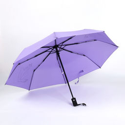 Зонт автоматический «Силуэт», 3 сложения, 8 спиц, R=48/55 см, d=96 см, МИКС