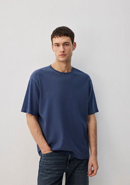 Lacivert Basic Tisort