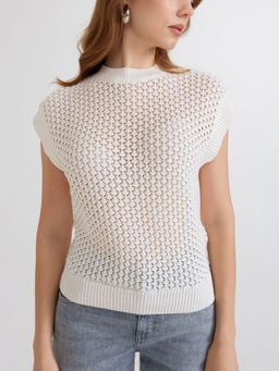 CONTE LDK2458 Жилет женский ecru - Conte elegant фото 4