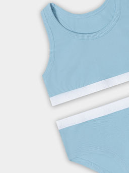 КОМПЛЕКТ ДЛЯ ДЕВОЧЕК (ТОП, ТРУСЫ)