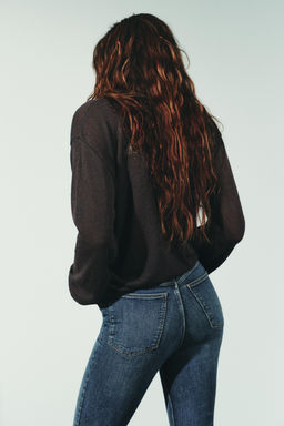 TRF HIGH-WAIST SKINNY JEANS - Zara фото 14