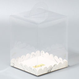 Цена за 5 шт. Коробка кондитерская, сундук, упаковка, For you, 14 х 14 х 18 см - Дарите счастье фото 2