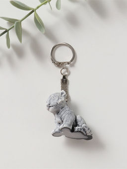 Брелок "Тигренок сидящий 2", 3,7см