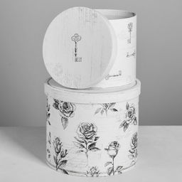 Набор коробок 5 в 1, упаковка подарочная, Шебби, 13?14?19.5?22 см