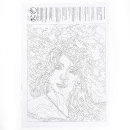 Картина по номерам на холсте с подрамником Девушка в шляпе 40 50 см - Школа талантов фото 4