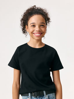 ACOOLA / Футболка детская для девочек Nina черный  фото 5