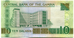 10 даласи 2013 года Гамбия