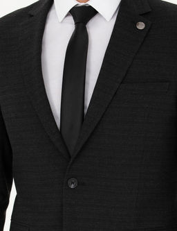 Antrasit Extra Slim Fit Tak_m Elbise