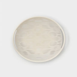 Фруктовница Доляна Sirenna, пластик, 20×22.5×5 см, белое