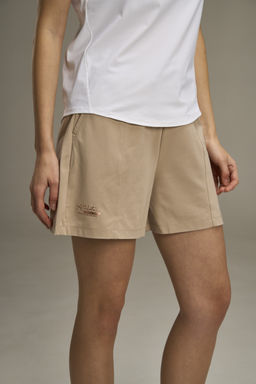 Шорты трикотажные Бежевый