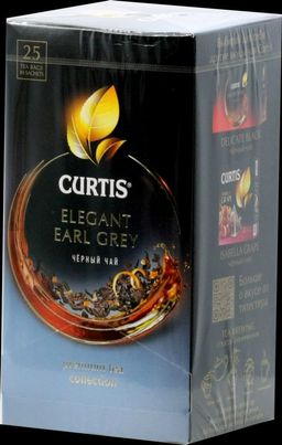 CURTIS. Earl Grey карт.пачка, 25 пак.