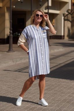 Платье 70% лен, 30% вискоза - Новый лен фото 2