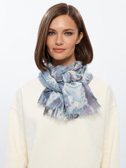 Палантин жен. шерсть+шелк 70х180 S43-8257-09 - Eleganzza фото 4