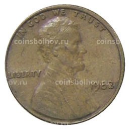 1 цент 1982 года США