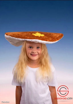 Карнавальная шапка шляпа Гриб белый - Bruno фото 2