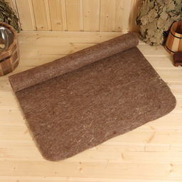 Коврик лежак для бани Классика 70х200 см темный