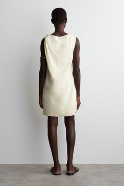 VESTIDO CORTO DE LINO CON DETALLE RETORCIDO - H&m фото 6