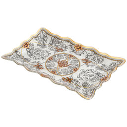 БЛЮДО ДЛЯ СЕРВИРОВКИ КОЛЛЕКЦИЯ MONOGRAM 25*16*2 СМ